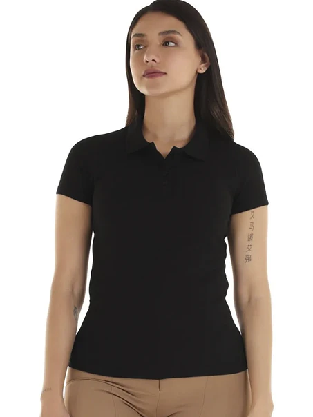 POLERA M/C PIQUE MUJER 6