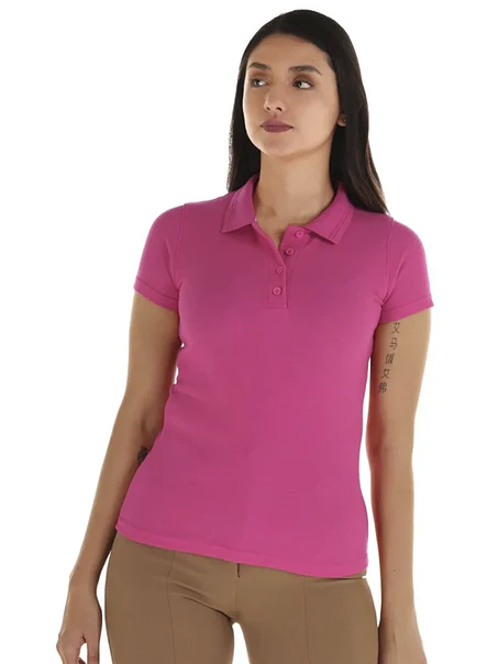 POLERA M/C PIQUE MUJER 10