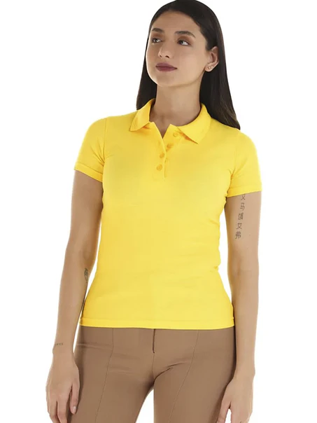POLERA M/C PIQUE MUJER 12