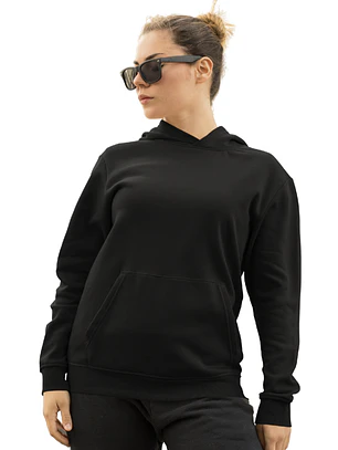 POLERON CANGURO SIN CIERRE MUJER