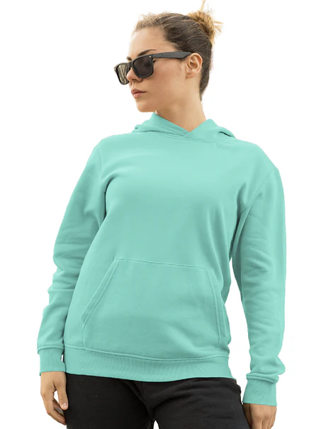 POLERON CANGURO SIN CIERRE MUJER 12