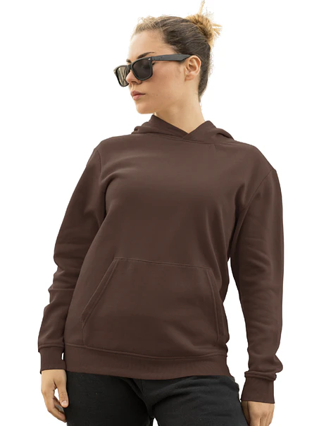 POLERON CANGURO SIN CIERRE MUJER 16