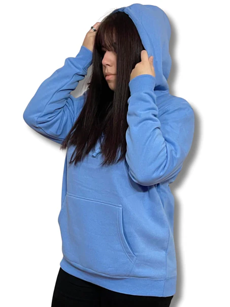 POLERON CANGURO SIN CIERRE MUJER 18