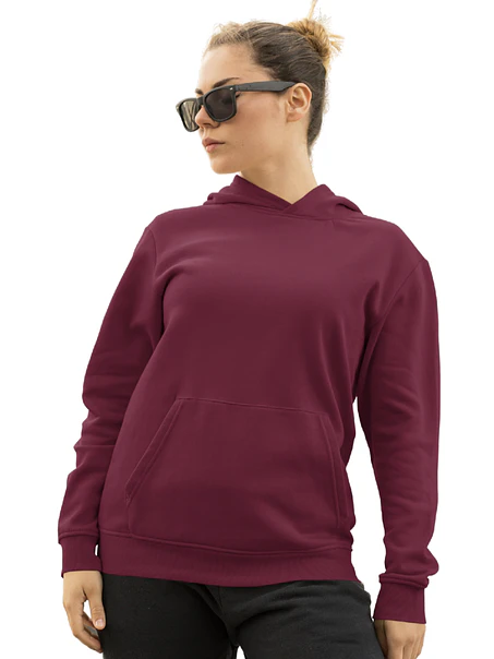 POLERON CANGURO SIN CIERRE MUJER 21