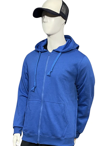 POLERON CANGURO CON CIERRE MUJER (UNISEX) 5