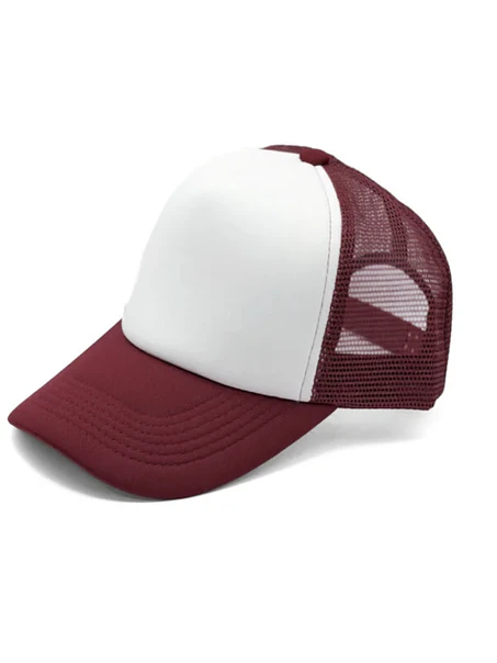 Gorra Malla frente Blanco 4