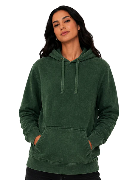 POLERON CANGURO PREMIUM MINERAL WASH UNISEX 6