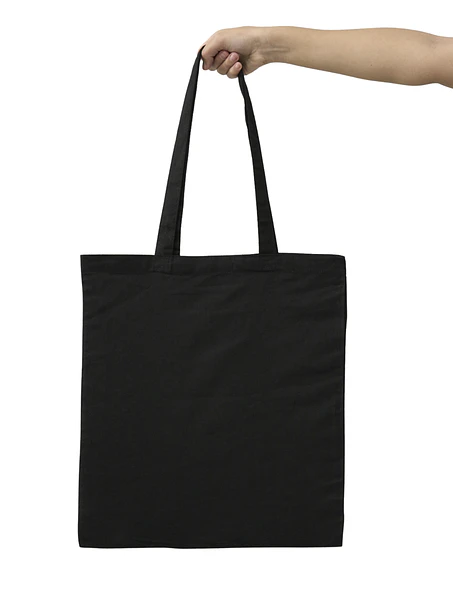 BOLSA DE ALGODÓN NEGRO | 132gr | 42x38 (cm) 1