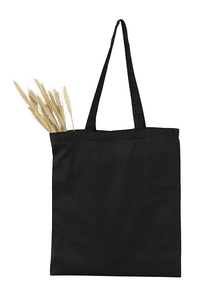 BOLSA DE ALGODÓN NEGRO | 132gr | 42x38 (cm) 2