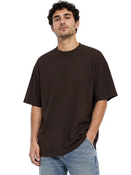 POLERA M/C ALGODÓN OVERSIZE (UNISEX) LONG FIT 5