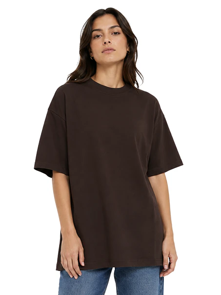 POLERA M/C ALGODÓN OVERSIZE (UNISEX) LONG FIT 6