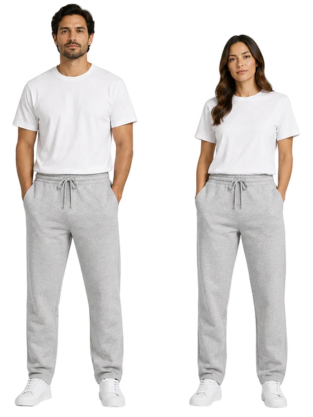 PANTALON DE BUZO RECTO UNISEX 5
