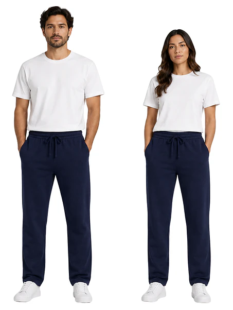 PANTALON DE BUZO RECTO UNISEX 2