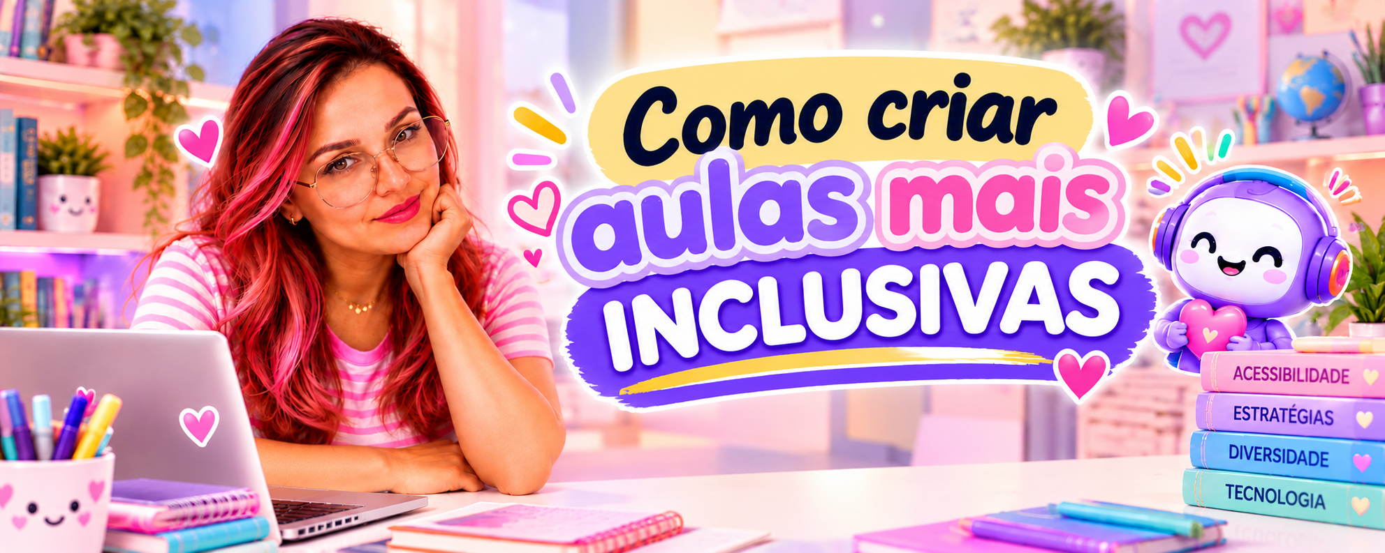 Educação inclusiva e criativa: ensinar de um jeito diferente transforma!