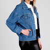 Chaqueta Denim Bling Bling azul