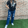 Mom Fit Jean azul