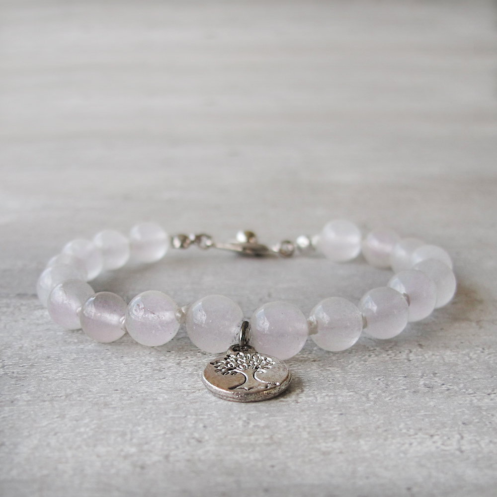 PULSERA CUARZO ROSA