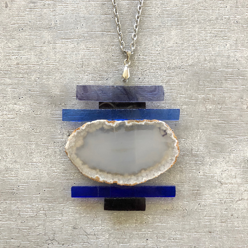 COLLAR AGATA BLANCA