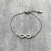 PULSERA INFINITO PLATEADA