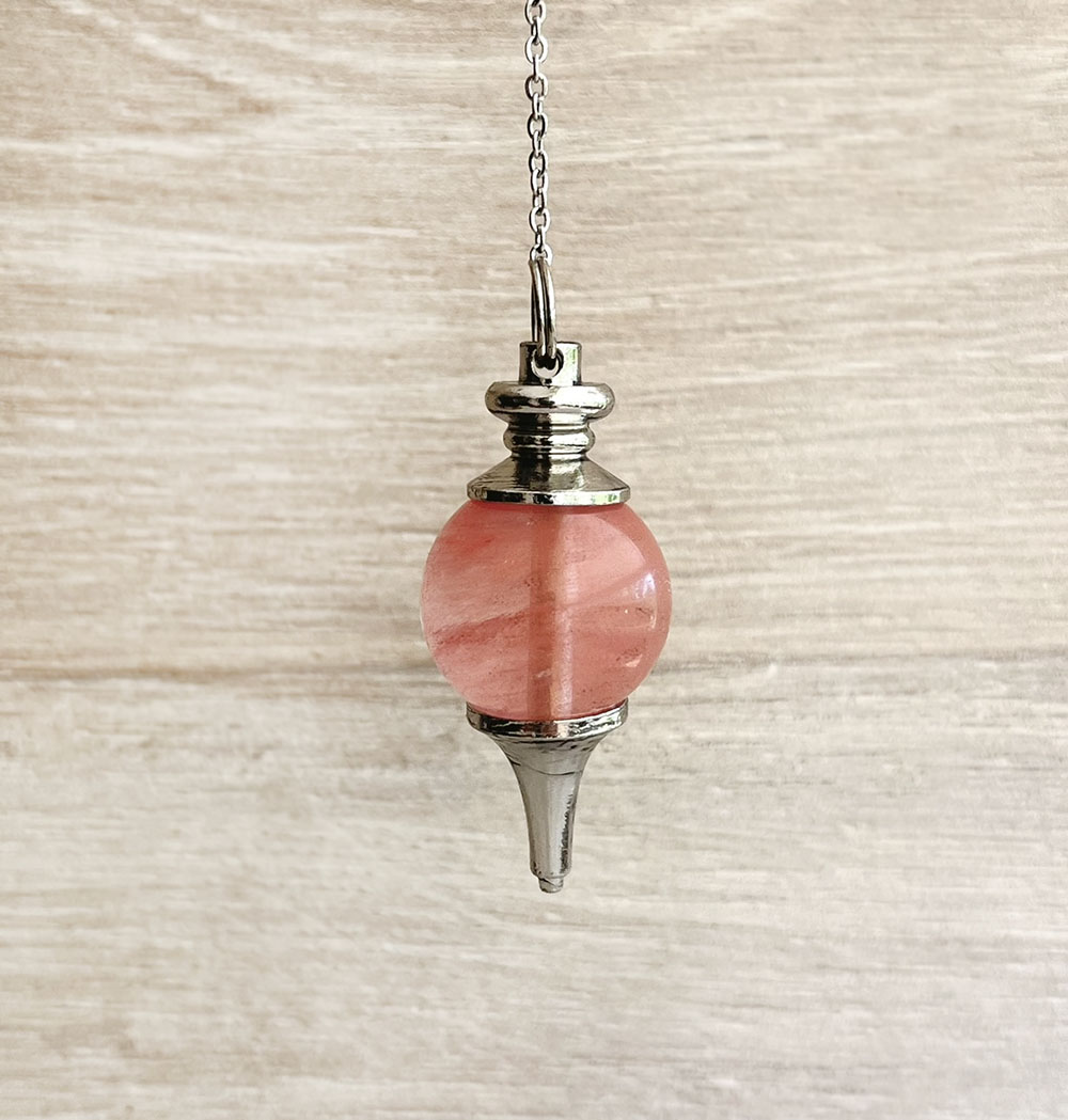 PENDULO CUARZO CHERRY
