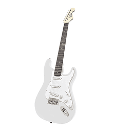 NEWEN ST-WH | Guitarra Eléctrica Stratocaster Blanca