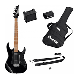 IBANEZ IJRX20U-BKN | Pack de Guitarra Eléctrica Negra