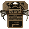 ORANGE CA038 | Pack Cable Patch Orange 3 Unidades