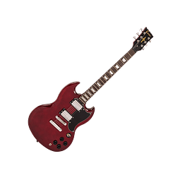 Encore Guitarra Eléctrica E69 SG Color: Cherry Red