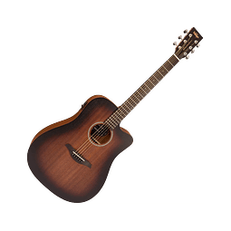 Vintage Statesboro' Guitarra Dreadnought Electroacústica Color: Whisky Sour