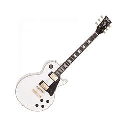 Vintage Guitarra Eléctrica Serie V100 Color: Arctic White