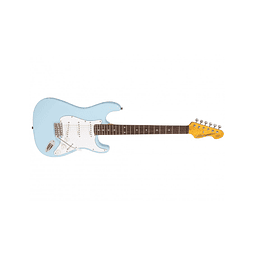 Vintage Guitarra Electrica Serie V6 Laguna Blue
