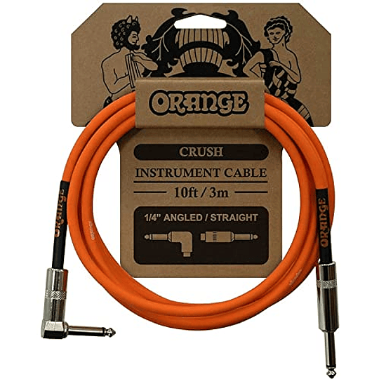 ORANGE CA035 | Cable para Guitarra 3 Metros Angulado