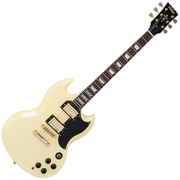 Guitarra Electrica Vintage VS6 ReIssued color Vintage White