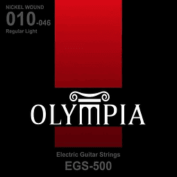 OLYMPIA EGS500 | Cuerdas para Guitarra Eléctrica Regular Light Calibres 10-46