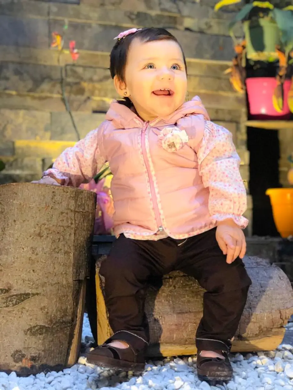 CONJUNTO BLUSA PANTALON CHALECO NIÑA  2