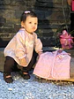 CONJUNTO BLUSA PANTALON CHALECO NIÑA  - Miniatura 1