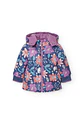CHAQUETA REVERSIBLE LILA FLORAL  - Miniatura 2