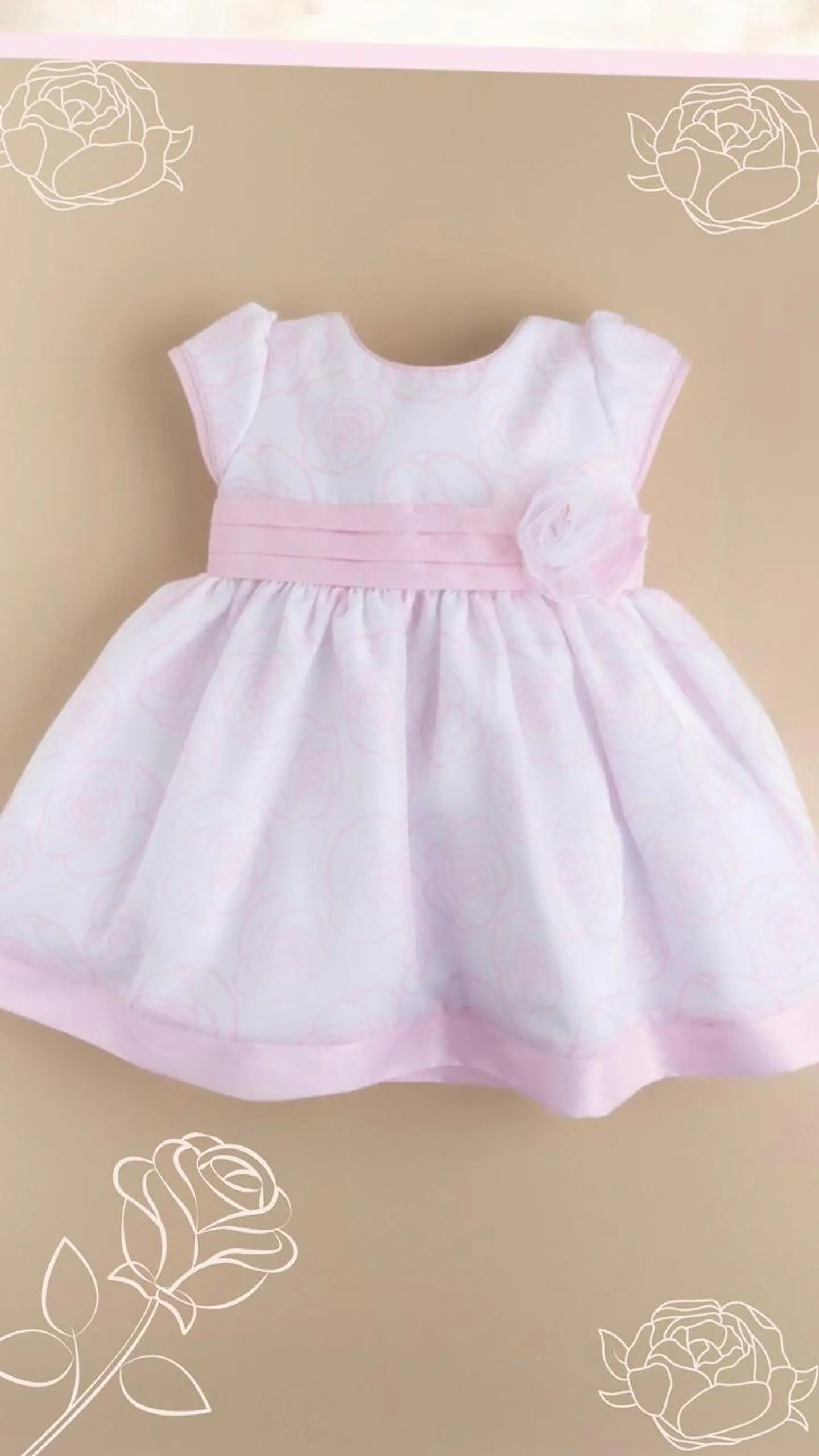 VESTIDO FLORES ROSA 3