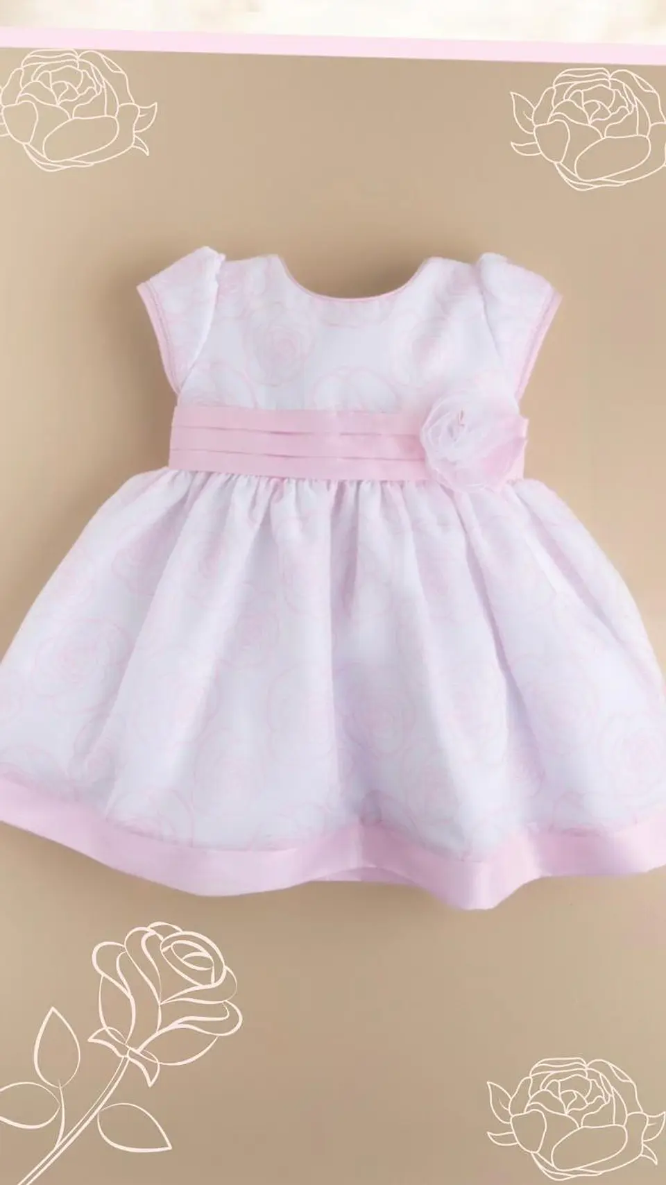 VESTIDO FLORES ROSA 3
