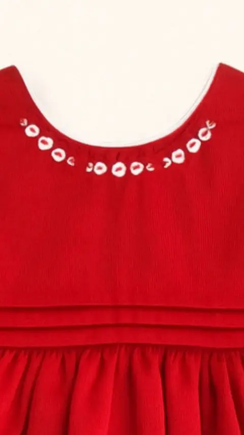 VESTIDO ROJO ENSUEÑO 