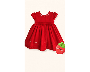 VESTIDO ROJO ENSUEÑO 
