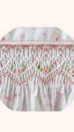 VESTIDO ROSITAS NIDO DE AVEJA - Miniatura 2