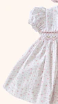 VESTIDO ROSITAS NIDO DE AVEJA - Miniatura 3