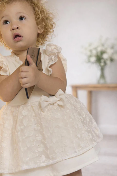 VESTIDO BODY TULL BORDADO 