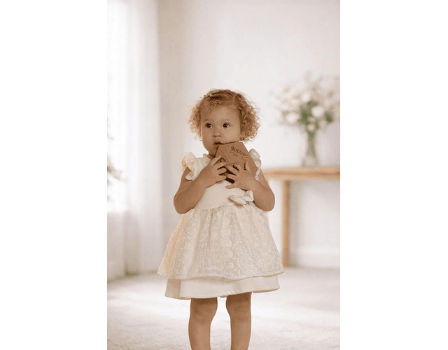 VESTIDO BODY TULL BORDADO 