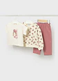 CONJUNTO 3 PIEZAS TONO BLUSH  - Miniatura 1