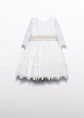 VESTIDO TULL BORDADO GUIPUR - Miniatura 2