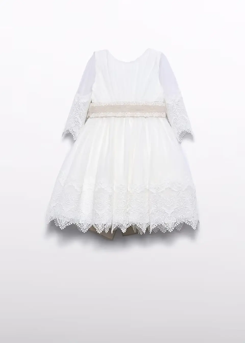 VESTIDO TULL BORDADO GUIPUR 2