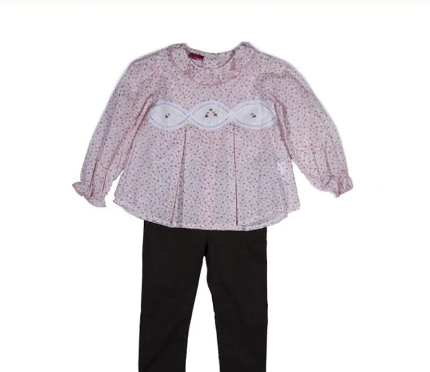 CONJUNTO BLUSA PANTALON CHALECO NIÑA  3