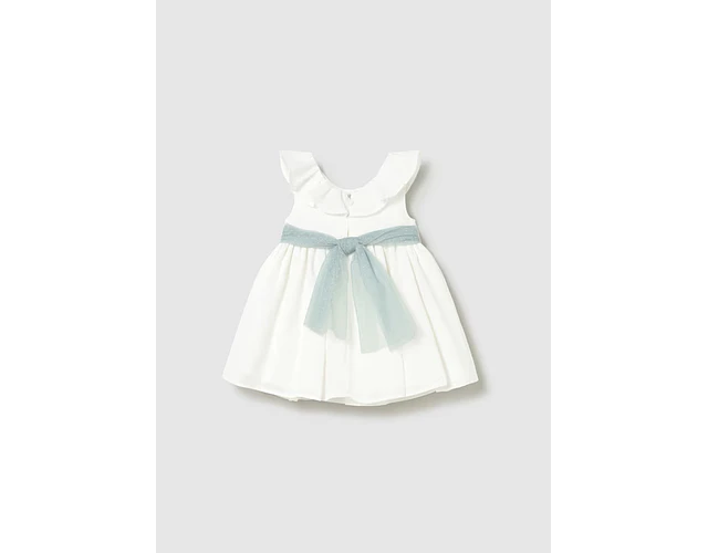 VESTIDO FAJIN TULL MENTA 